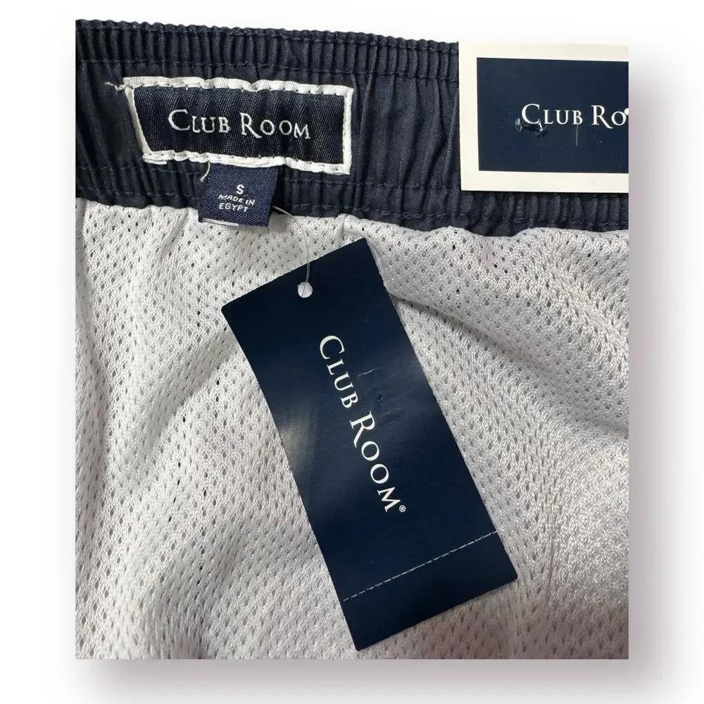 Club Room Colorful Stripes Swimming Trunks Size Small 9” Inseam‎ BNWT